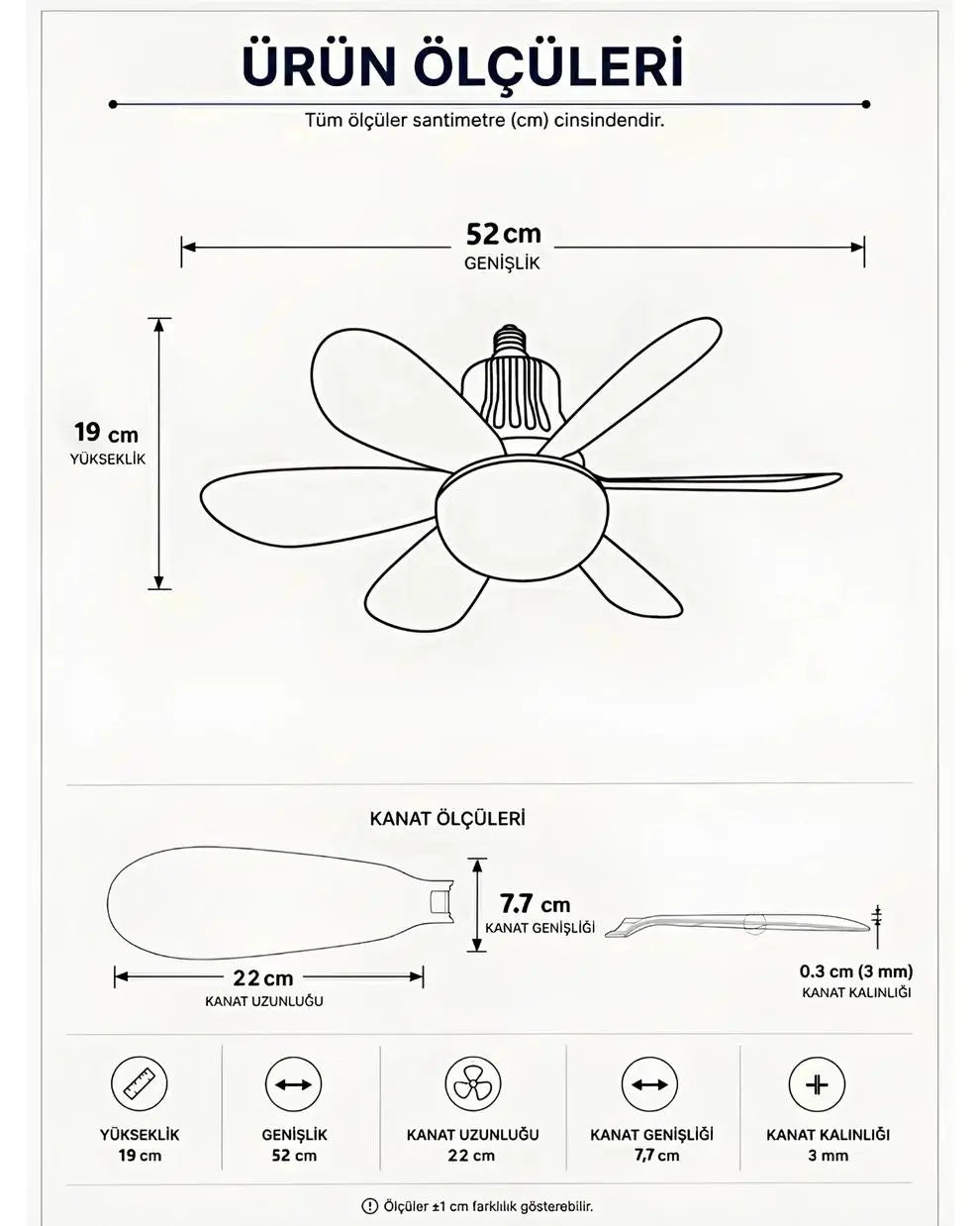 Ventilight Fanlı Led Lamba Pro - Tavan Vantilatörü Dreamview